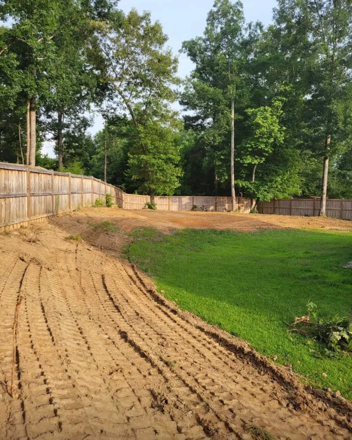 Slopes and ruts